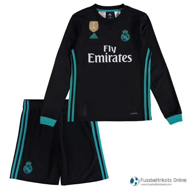 Real Madrid Trikot Auswarts ML Kinder 2017-18 Fussballtrikots Günstig